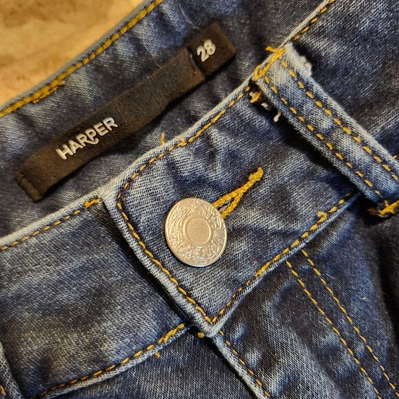 Harper Women’s Size 28 Skinny Jeans Dark Wash Stretch Denim Style FR2000 - Picture 6 of 9